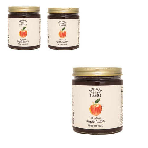 Southern City Flavors Apple Butter, (3 pack)
