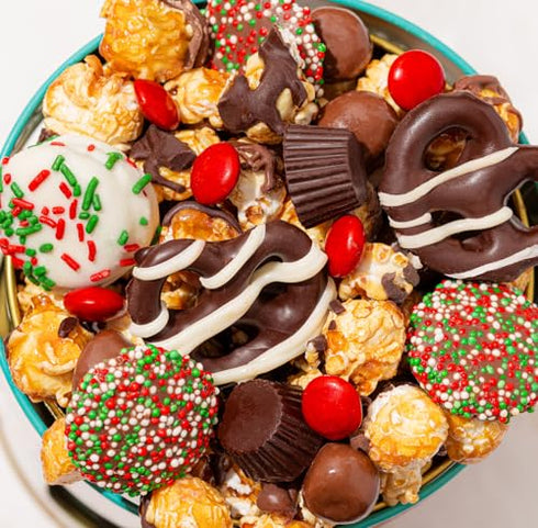 Christmas Gift Basket- Gourmet Food Gifts - Plays Music - Holiday Chocolate and Candy, Sweets and Snacks- Nutcracker