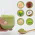 Nourishment Rituals Pack 1, 260g (12-Servings) Green Tea Super Latte Matcha Powder | Authentic Japanese Instant