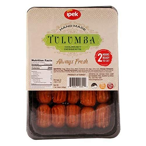 Basil Grocery IPEK TULUMBA Desert 1LB (pack of 2) Halal - Product of Turkey