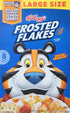 17.3 oz (Pack 3) Kellogg's Frosted Flakes Breakfast Cereal, Fat Free, Large Size