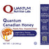 100% 1 lb Quantum Nutrition Labs Canadian Honey - Raw Honey, Pure Honey, Raw Unpasteurized Honey, Unfiltered, Pure