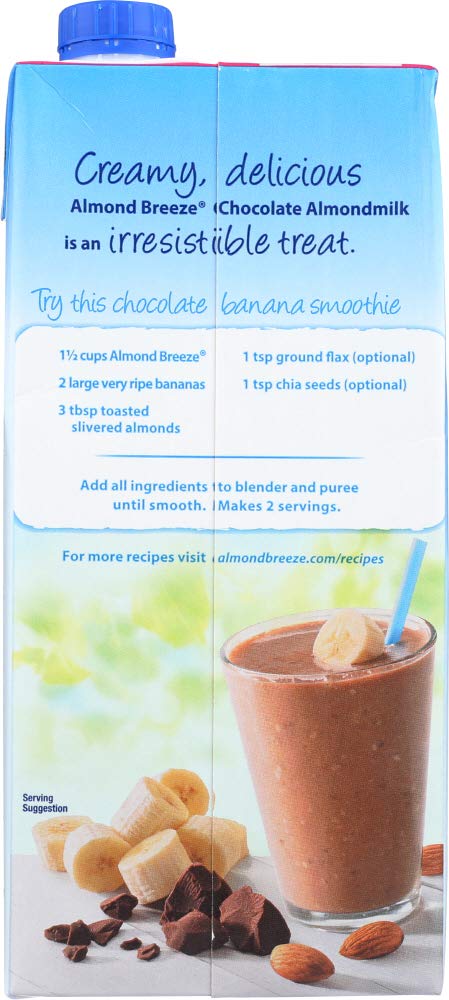 32 oz. (Pack 12) Blue Diamond Almond Breeze, Chocolate Unsweetened