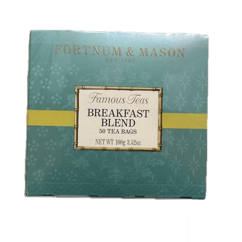 Fortnum & Mason Fortnum and Mason Breakfast Blend 50 Count Tea Bags (1 Pack)