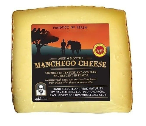 Generic Manchego Cheese is made in the region of La Mancha, using the