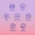 12 Pack, 12 oz Mingle Mocktails Blackberry Hibiscus Bellini Non Alcoholic Drinks, Alcohol Alternative Pre-Mixed Drinks