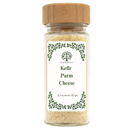 Kefir Parm Cheese - Lactose Free Parmesan Cheese Substitute - 1.5 oz