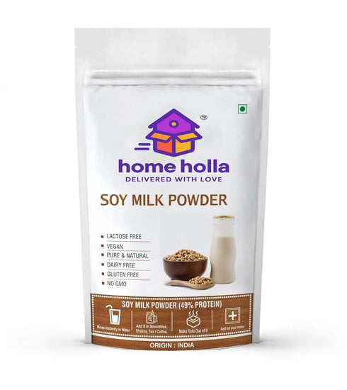 Homeholla Soy Milk Powder Vegan - 500 GM