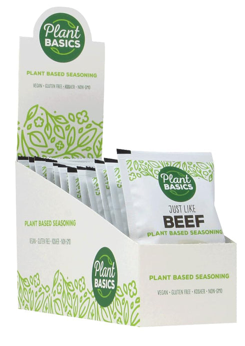 Plant Basics Plant Based Seasoning, Just Like Beef, 2 oz - Vegan, Gluten Free, Kosher