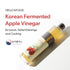 10 oz (300ml) NONGBU PLUS Korean Fermented Apple Vinegar - Organic Cider Vinegar for Drinking Juice, Salad Dressing