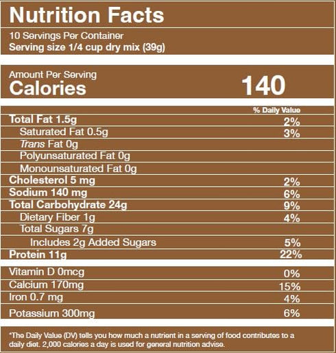 11g 13.5 oz Heavenly Waffles Mix, Original Recipe, Protein, Yogurt Based, Healthy and Nutritiously Balanced, Superior