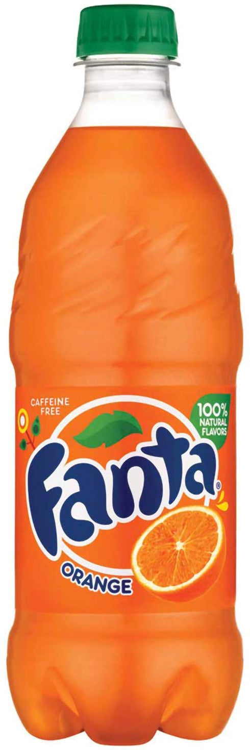 Variety Pack 20 Oz (Pack 16, 320 Oz) Fanta Orange Soda, Fl Bottle of Total of Fl