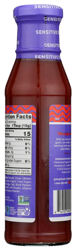 11.7 Fody Food Company, Ketchup, Ounce