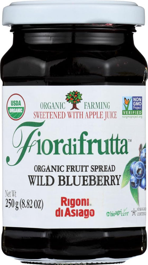 Fiordifrutta Wild Blueberry Spread (6/8.82 OZ)