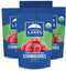 Thousand Lakes Freeze Dried Fruit - ORGANIC Strawberries 4-pack 1.1 ounces (4.4