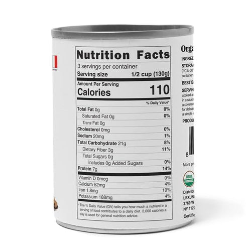 14 oz (Pack 1) Food to Live Organic Canned Lentils, of Unsalted, Non-GMO, Vegan. Ready to Eat. Perfect for Salads