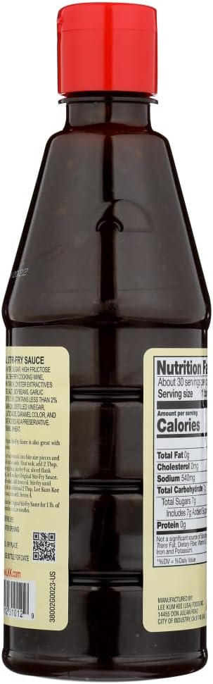 19-Ounce (Pack 3) Lee Kum Kee Original Stir-fry Sauce, Bottle