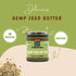 8 oz Pack 3 Dastony Organic Raw Hemp Seed Butter, | Only One Ingredient | Vegan, Paleo and Keto Friendly, Non GMO