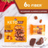 1g 2g 20 Count Atkins Caramel Almond Clusters, Gluten Free, High in Fiber, Sugar, Net Carb, Keto Friendly