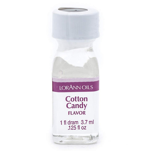 LorAnn Oils Super Strength Flavoring - Cotton Candy, Pack of 2, 0.125 fl oz - Used for Candy Making, Baking
