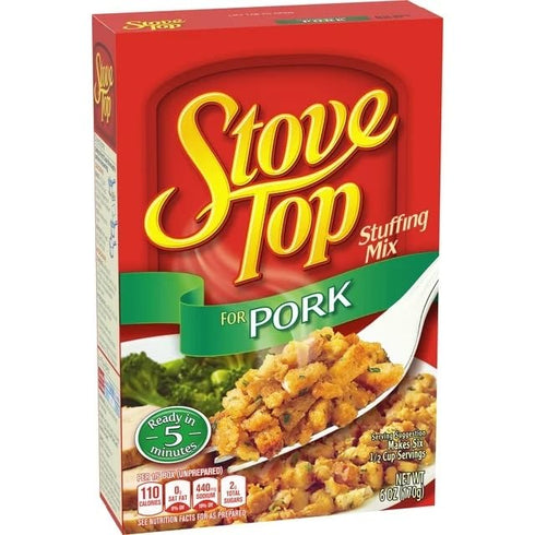 Generic Pork Stuffing Mix Side Dish, 6 oz Boxes (Pack of 6)