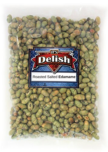 Roasted & Salted Edamame by Its Delish, 2 Lbs Bulk Bag |