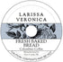 Larissa Veronica Fresh Baked Bread Colombian Coffee (Single Serve K-Cup Pods) (Gourmet, Naturally Flavored,