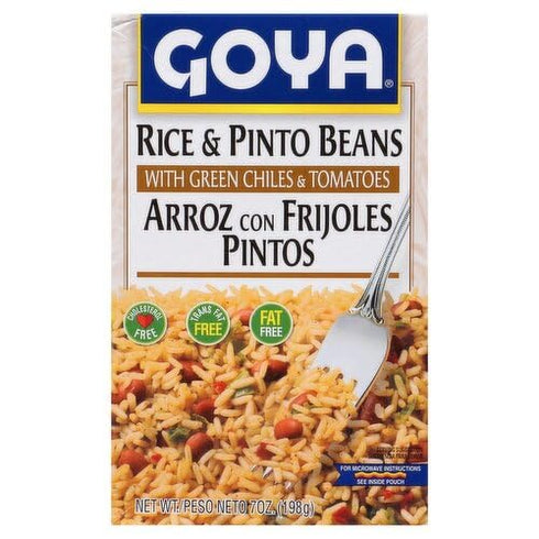 Vinsofi Pack 7 oz (3 Pack) Goya Spanish & Mexican Style Rice Variety Yellow Rice (Spanish Style), Mexican Rice Chicken