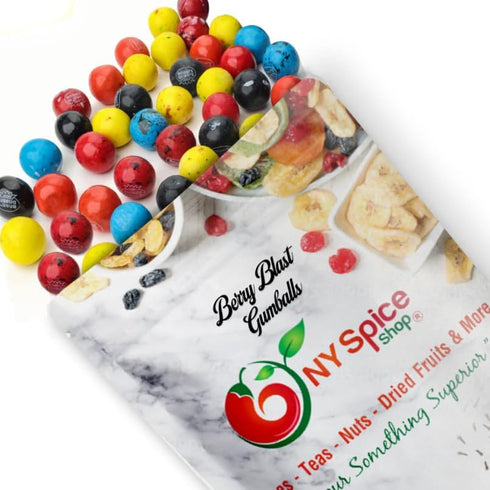 NY Spice Shop Berry Blast Gumballs - Pack of 1 Assorted Berry