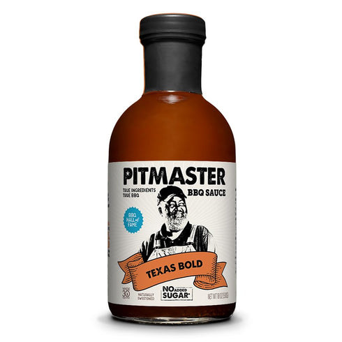 Pack 6 (18 oz, 6 Pack) True Made Foods Ed Mitchell Genuine Pitmaster BBQ Sauce Variety - Flavor Collection for Grilling