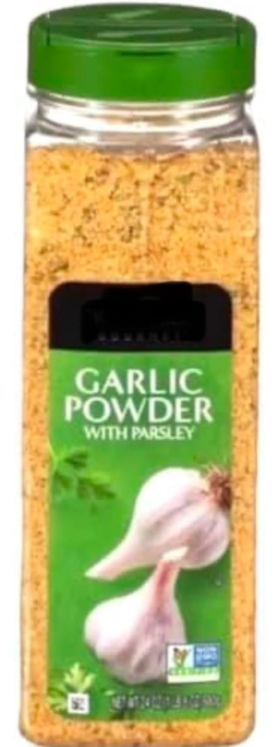 Generic Garlic Powder Coarse Grind with Parsley, 24 oz (Pack of 1)