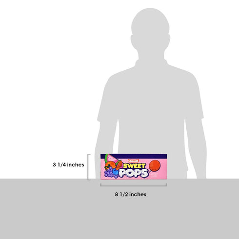 Charms Sweet Pops, Assorted Fruit Flavors, 48-Count Box