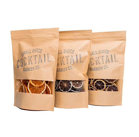 3-Pack Dehydrated Orange, Lemon, Lime, 9oz total, 125+ slices, Dried in the