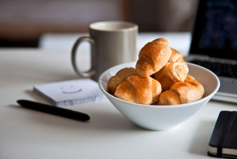 7Days (2.12oz, Pack 10) Mini Croissant Pouches, Chocolate Filling, Individual Size Snack Bag, On the Go Bakery Snacks