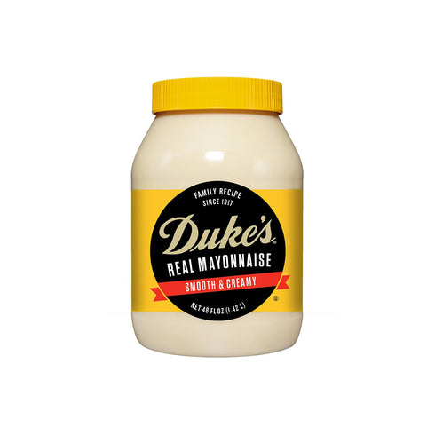 Dukes Real Mayonnaise Jar Original Smooth & Creamy Taste, 48 Ounce (Pack