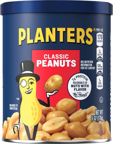 (6 oz Planters Classic Peanuts Canister)