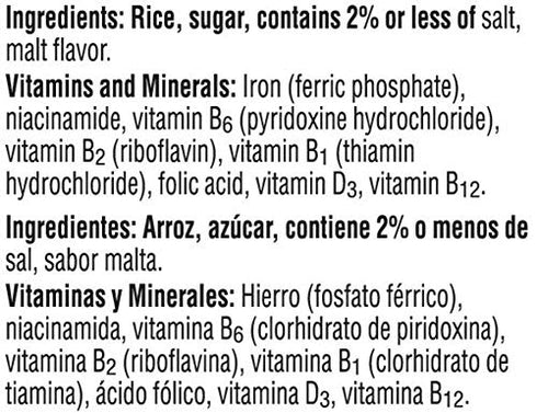 Kellogg's RICE KRISPIES 12oz , Breakfast Cereal, Box