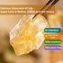 Noble Createaprototype 1000g 35.27 oz 100% Yellow Rock Sugar - Natural , Clear Brown Crystal Rock Sugar, Lump Sugar