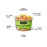 5oz MUSH Overnight Oats - Apple Cinnamon - Good Source of Fiber, Non-GMO, Dairy Free, Gluten Free