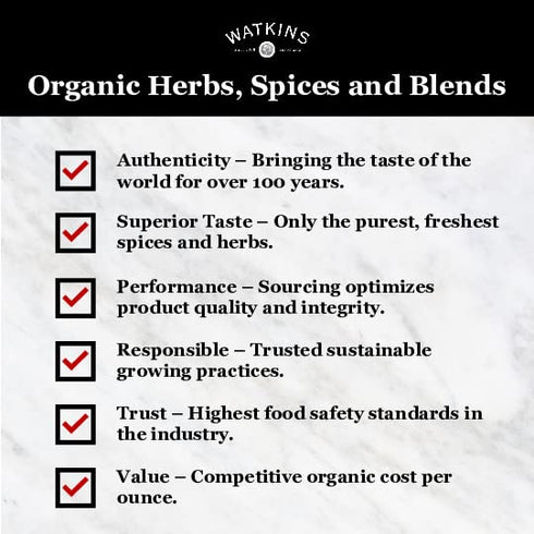 1.4 Pack 3 Watkins Organic Rosemary, Ounce