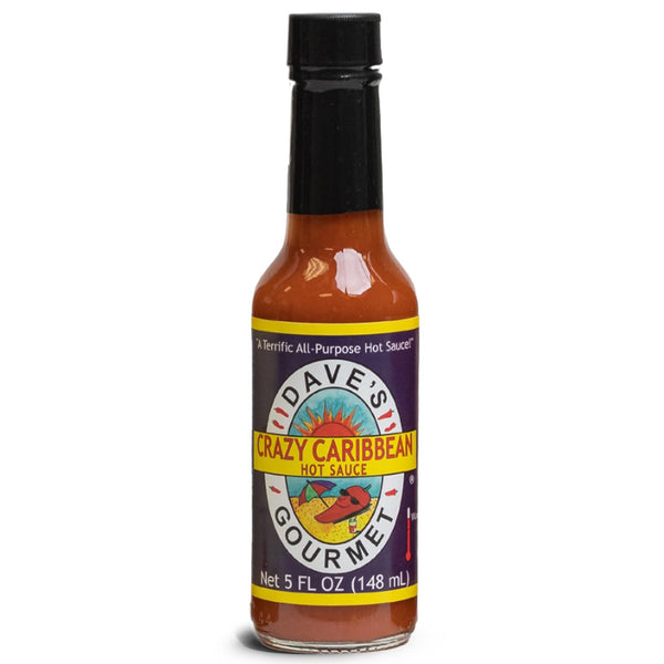 Dave's Gourmet Crazy Caribbean Hot Sauce - Habanero & Tabasco Pepper Blend