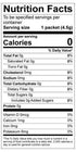 4 Packets 200 Count Lemon Juice | Gram Portion Control | Made in America | By Dasher's Spice & Beans |