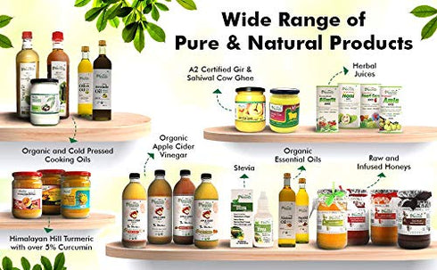 Farm Naturelle Oil-(500ML) (Glass Bottles) Virgin Pressed Organic Black Mustard Seed Cooking
