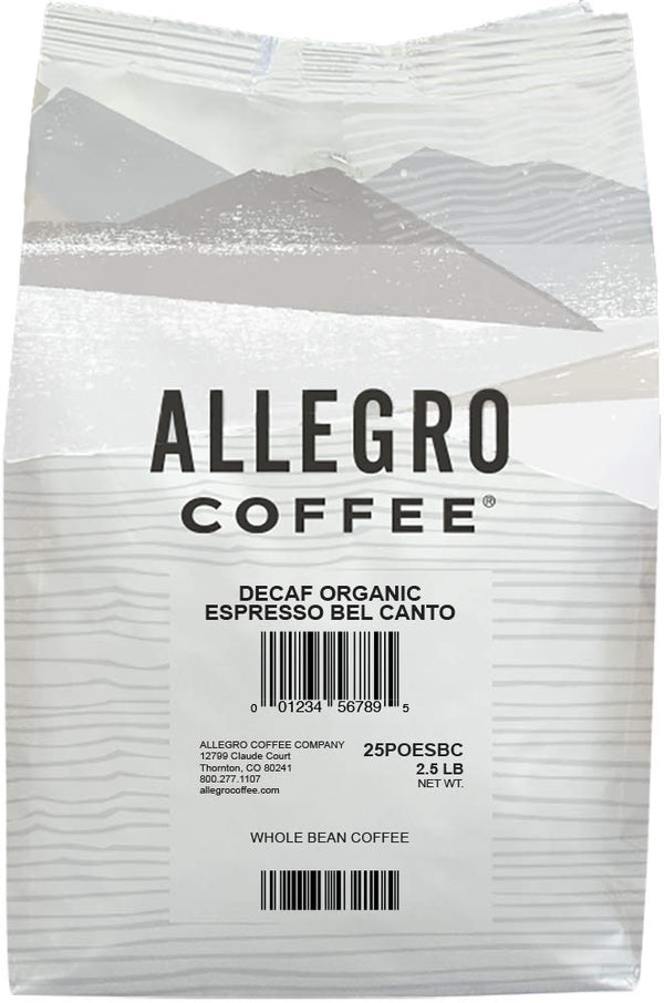 Allegro Coffee , Coffee Espresso Bel Canto Decaf