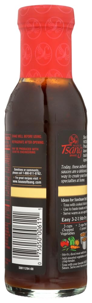 House of Tsang Szechuan Spicy Sauce, 11.5oz Bottles (Pack of 3)