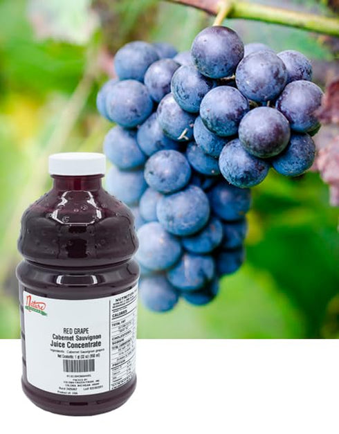100% -1 (1/32 oz Nature Blessed Pure Cabernet Sauvignon Red Grape Fruit Juice Concentrate Quart fl bottle), Great