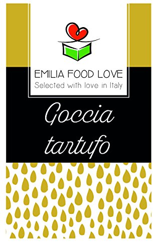 100% 3.4 OZ 100 ML GOCCIA TARTUFO Balsamic White Truffle Dressing - Vinegar Made in Italy - EMILIA FOOD LOVE Selected