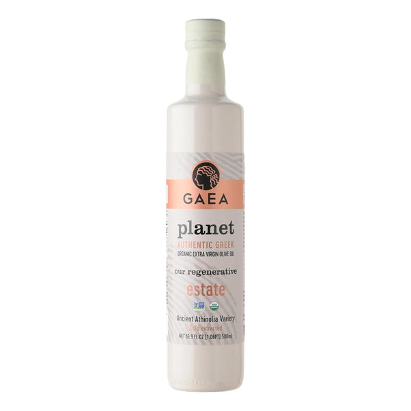 GAEA PLANET Organic Extra Virgin Olive Oil, 16.9 fl oz | Cold