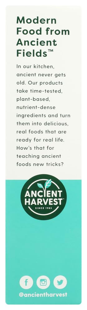 Ancient Harvest Quinoa 8 oz (pack 2) - Organic Gluten Free Supergrain Quinoa Pasta Shells
