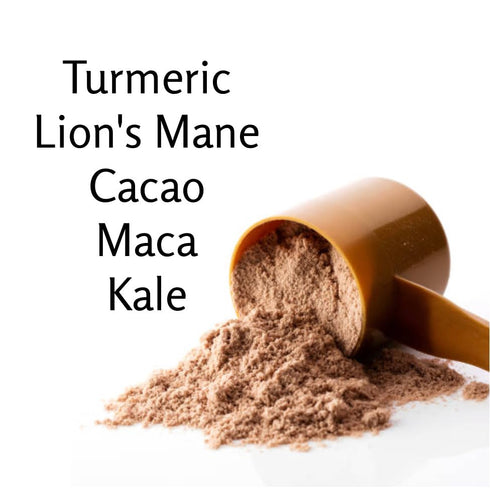 (8 Non-Dairy Superfood Blend for Coffee, Tea & Smoothies | Oat Based | Add to Hot or Cold Beverages | Naturally